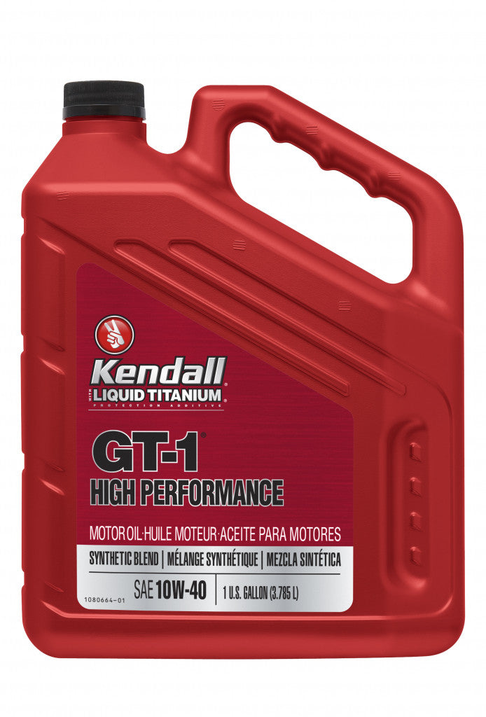 Kendall motor oil, motorolja, front page