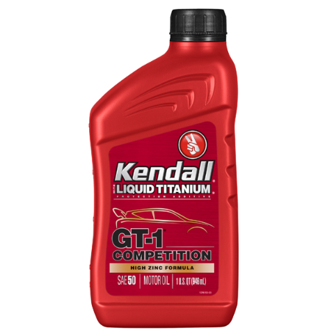 Kendall motor oil, motorolja, front page