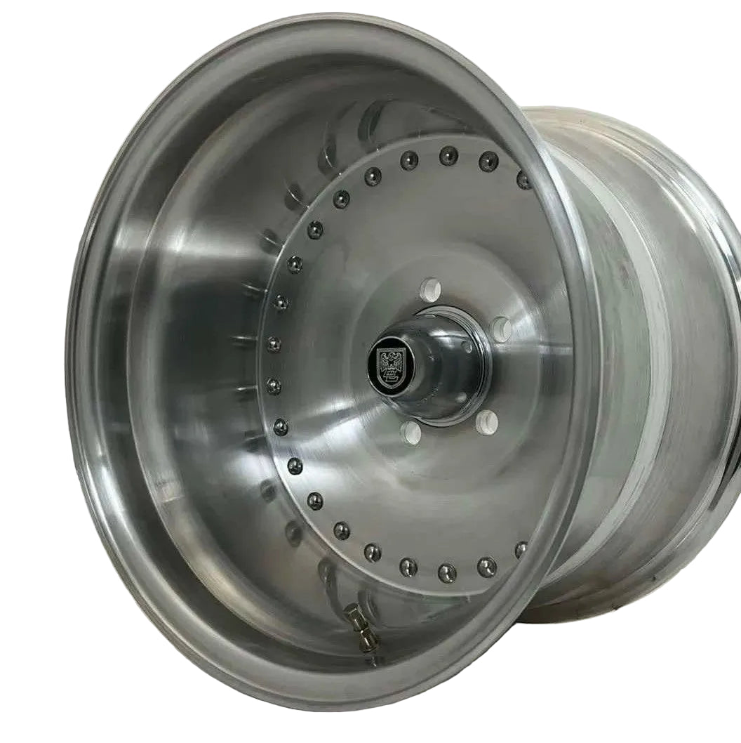 MUSCLE CAR DRAG 3-PIECE, ALUMINIUM (Lilla GM 5x120.65)