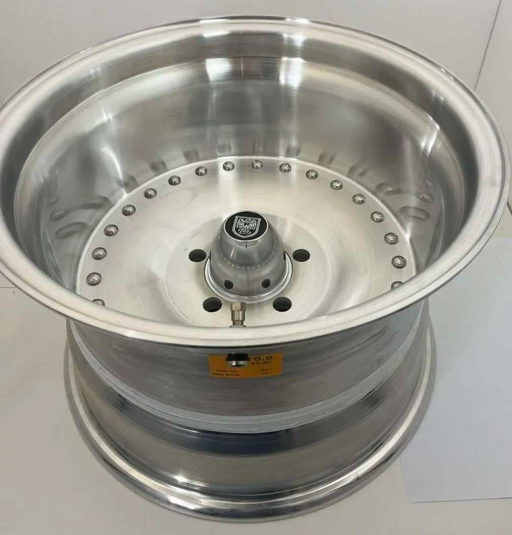 MUSCLE CAR DRAG 3-PIECE, ALUMINIUM (Lilla GM 5x120.65)