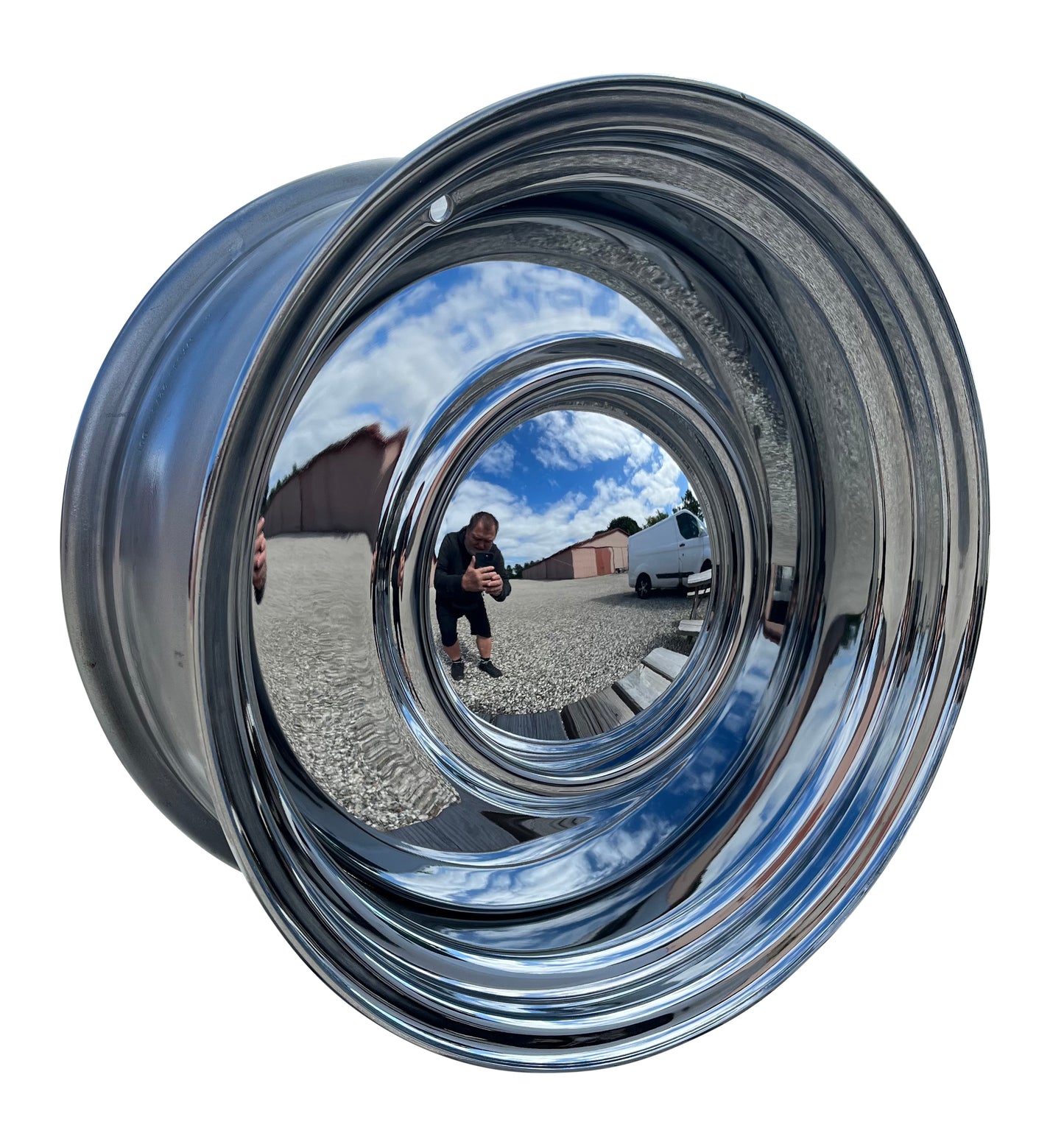 REVOLUTION SMOOTHIE STEEL CHROME, STÅL (Lilla GM 5x120.65)