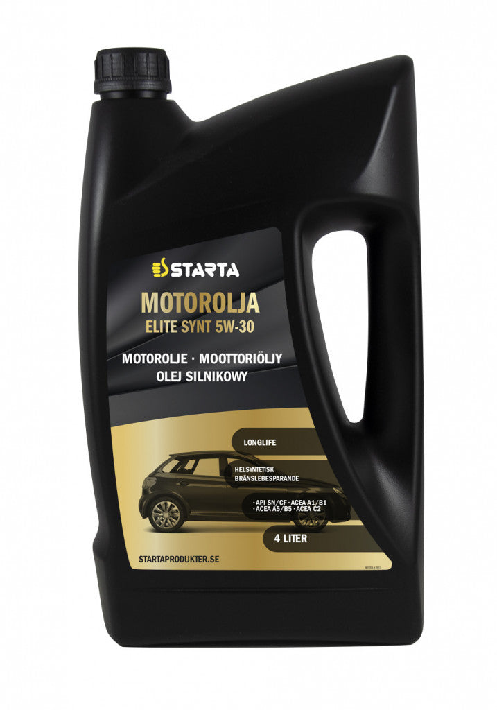 Starta, motorolja, front page