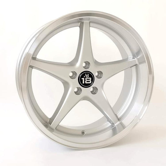 JB 18 Silver 8.5X18 5X108 ET6