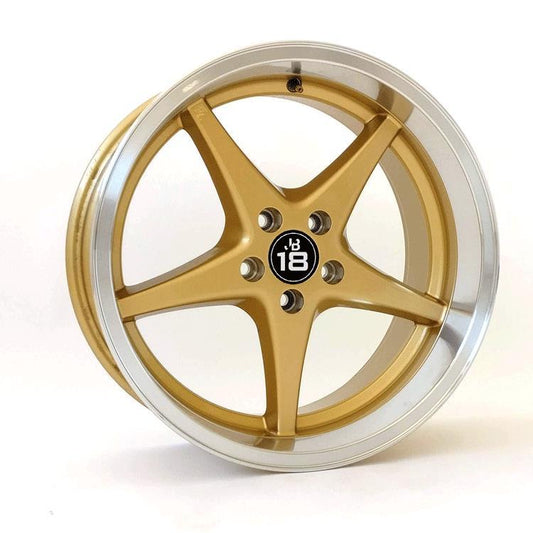 JB 18 Guld 8.5X18 5X108 ET6