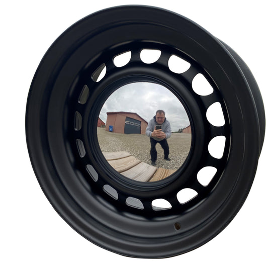 REVOLUTION ARTILLERY STEEL MATTEBLACK, STÅL (Ford/Mopar 5x114.3)