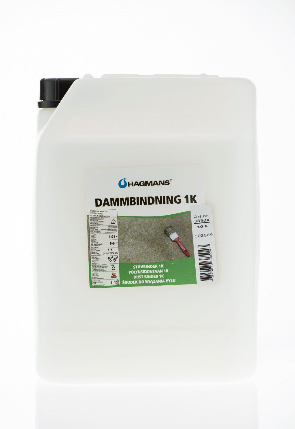Hagmans, Dammbindning, front page