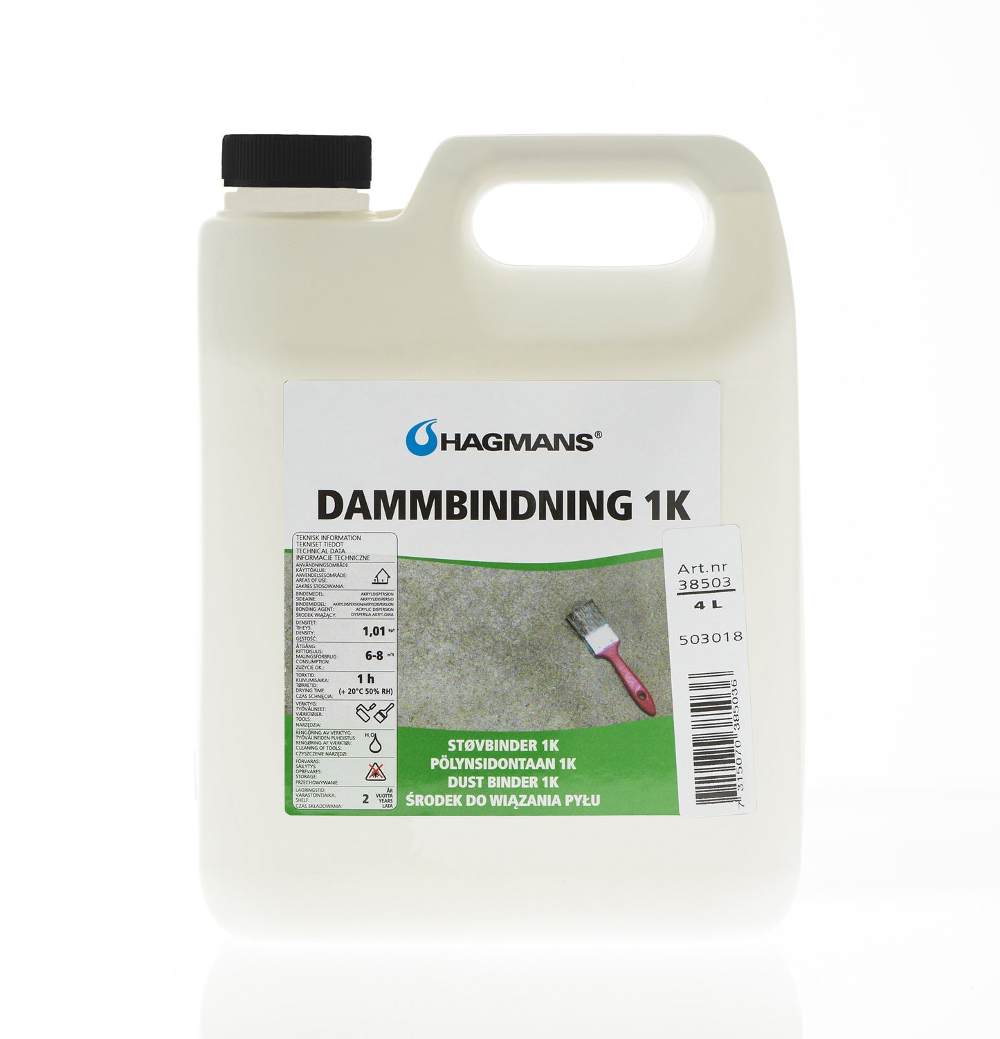 Hagmans, Dammbindning, front page