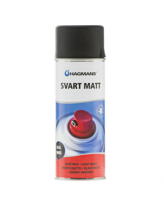 Hagmans, svart matt, front page