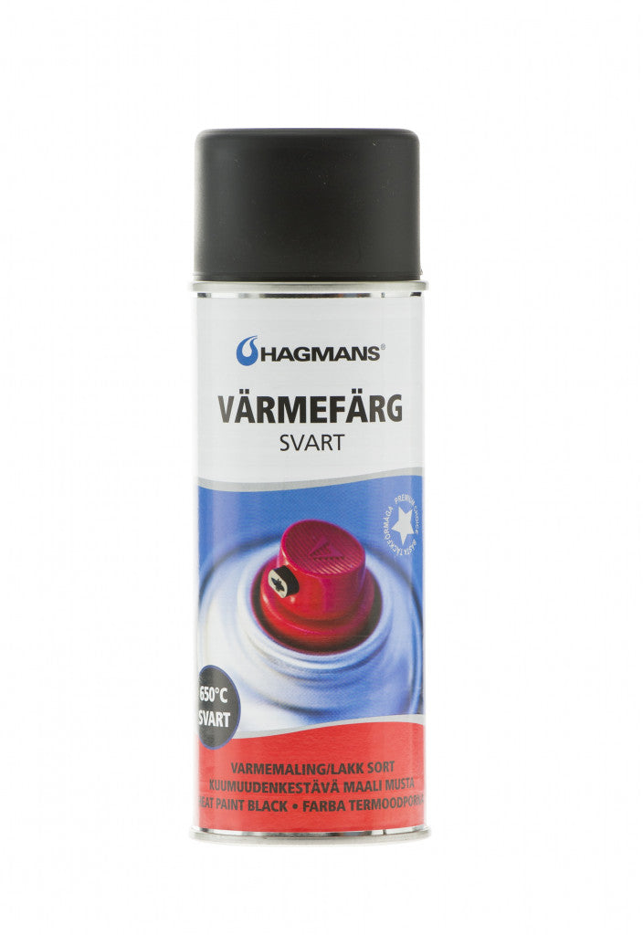Hagmans, värmefärg, svart