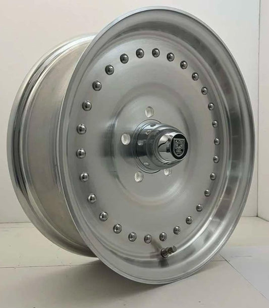 MUSCLE CAR DRAG 3-PIECE, ALUMINIUM (Ford/Mopar 5x114.3)