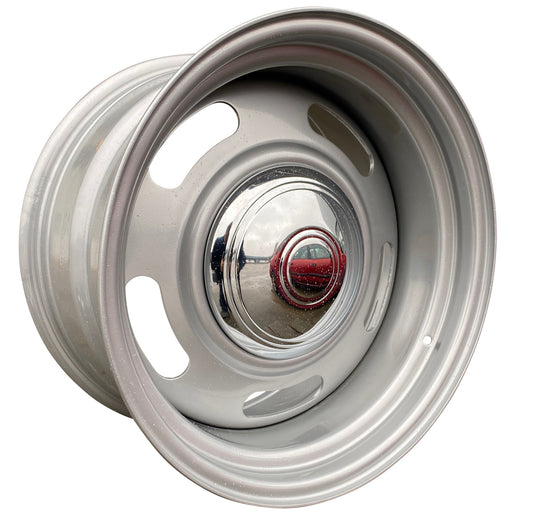 REVOLUTION RALLYE STEEL SILVER, STÅL (Lilla GM 5x120.65)