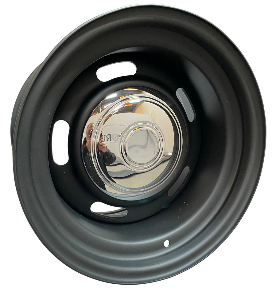 REVOLUTION RALLYE STEEL MATTEBLACK, STÅL (Lilla GM 5x120.65)
