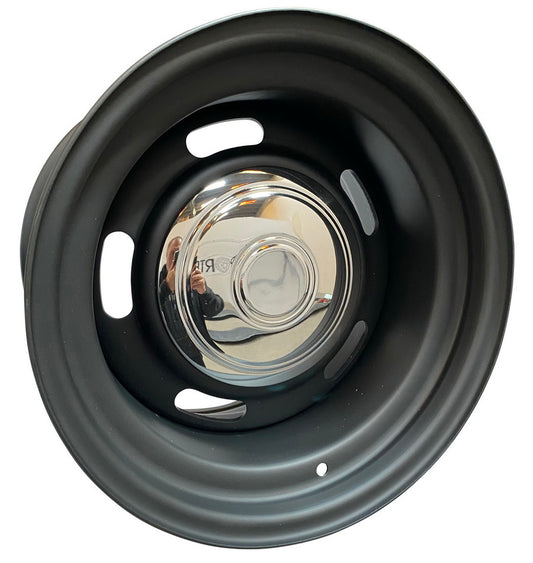 REVOLUTION RALLYE STEEL MATTEBLACK, STÅL (Ford/Mopar 5x114.3)