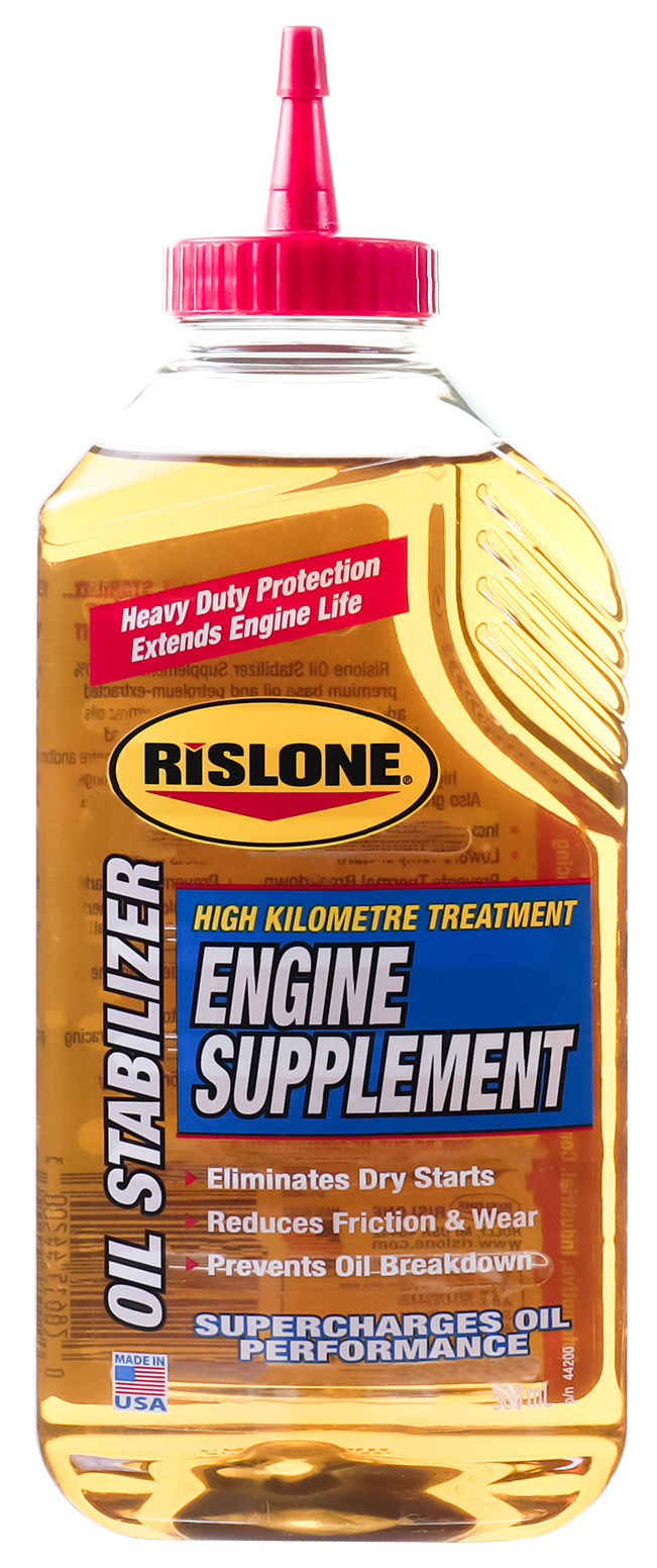 Rislone, oil stabilizer, front page
