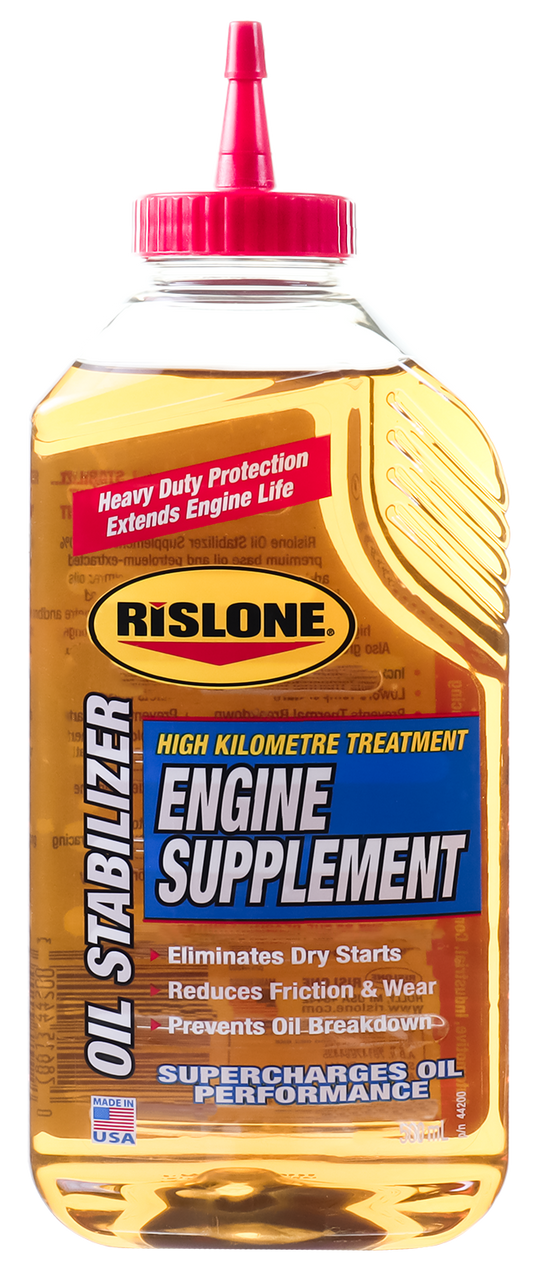 Rislone, oil stabilizer, front page