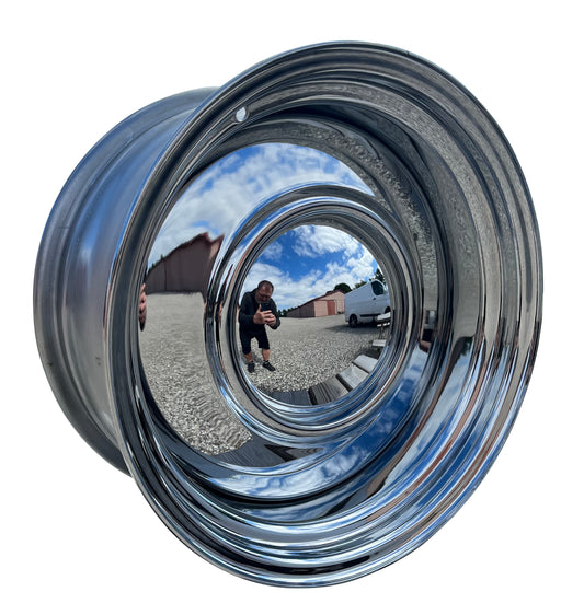 REVOLUTION SMOOTHIE STEEL CHROME, STÅL (Lilla GM 5x120.65)
